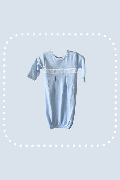 Baby Boy Pima Cotton Gown