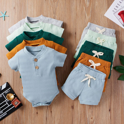 Children's Clothing Baby Bodysuit Casual Short-sleeved